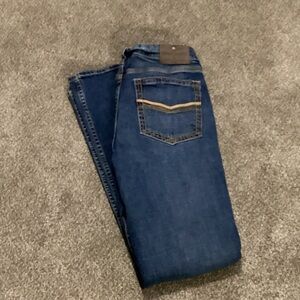 Classic Blue Men's Straight Jeans